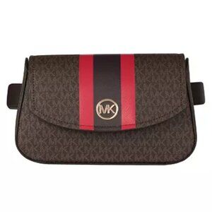 Michael Kors - Logo Belt Bag with Stripe (NWT)